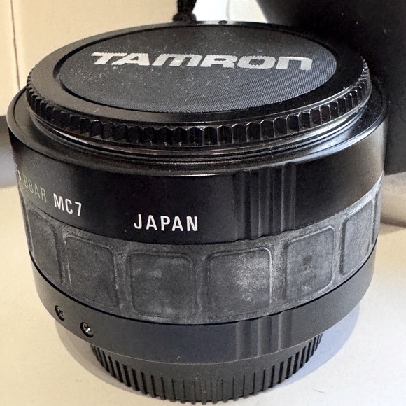 📸 Vintage Tamron 2x Teleconverter Camera Lens with Pouch Nikon 📸 - Picture 2 of 16
